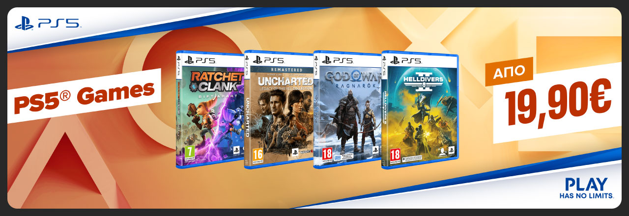 Αγόρασε PS5 Games Από 19,90