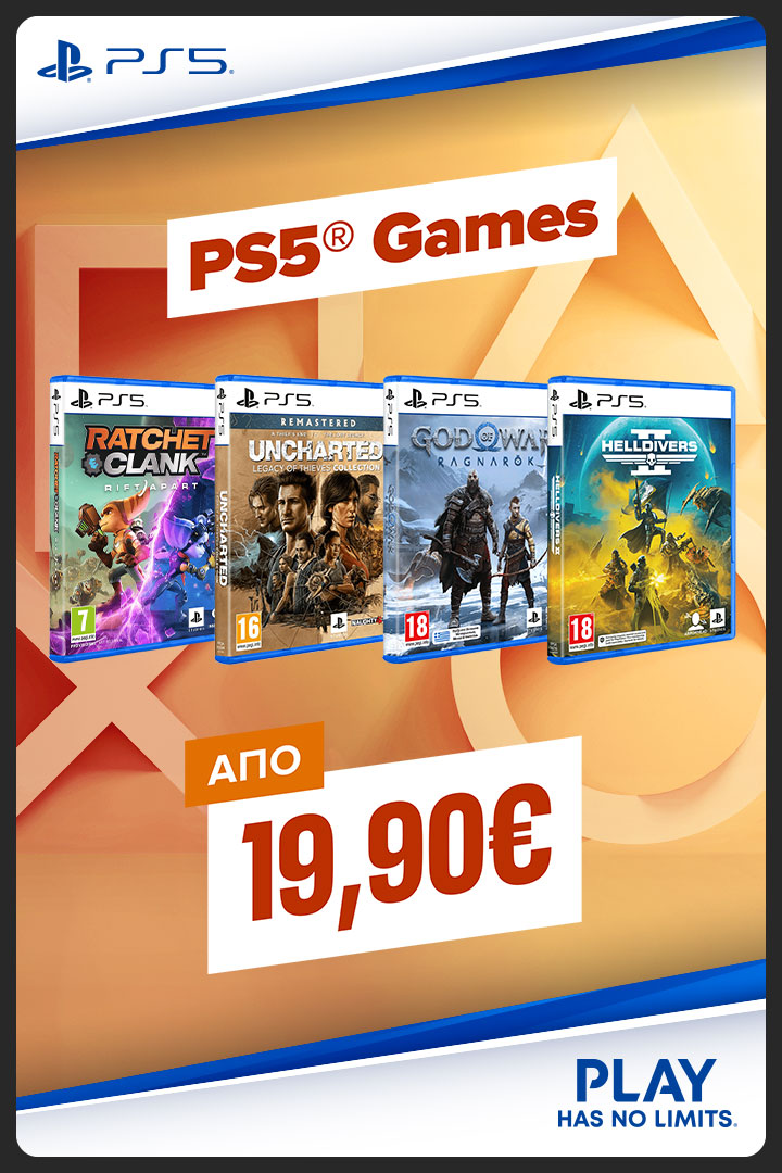 Αγόρασε PS5 Games Από 19,90