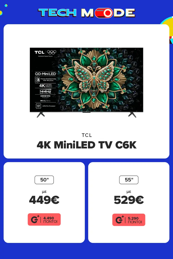 TCL 4K MiniLED C6K TV