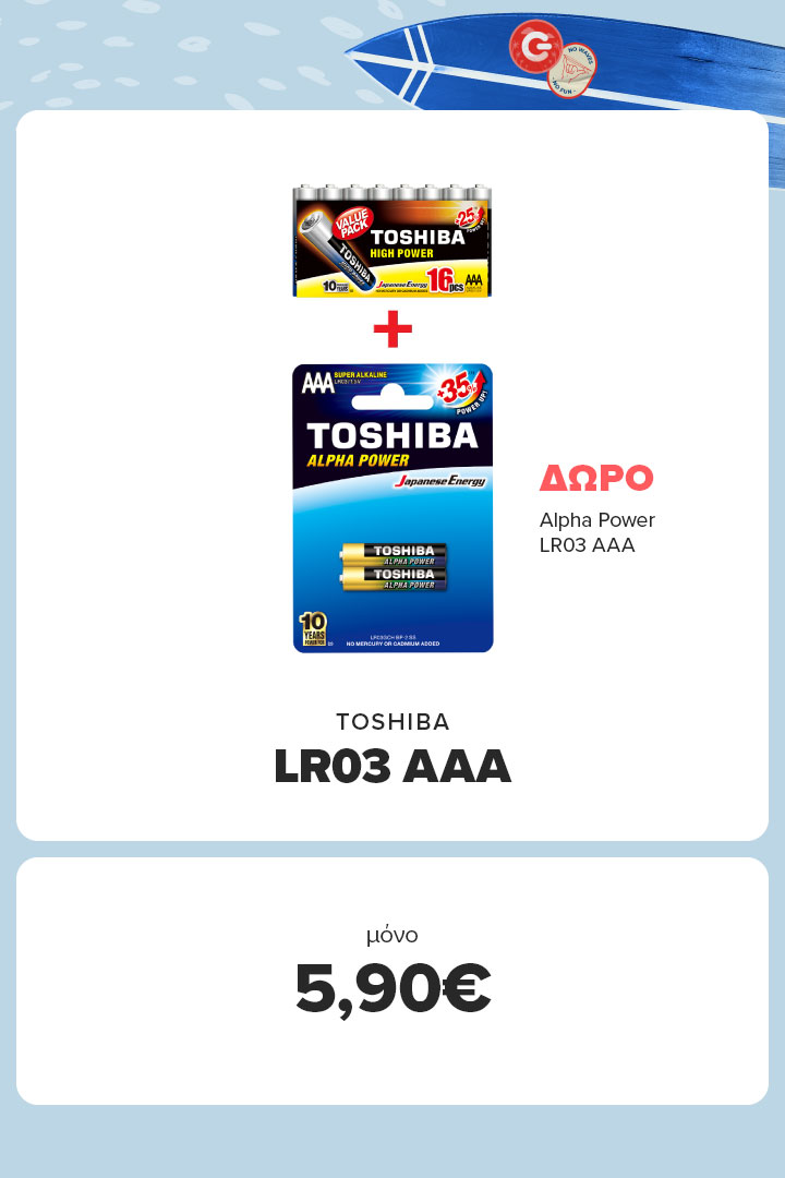 TOSHIBA LR03 AAA