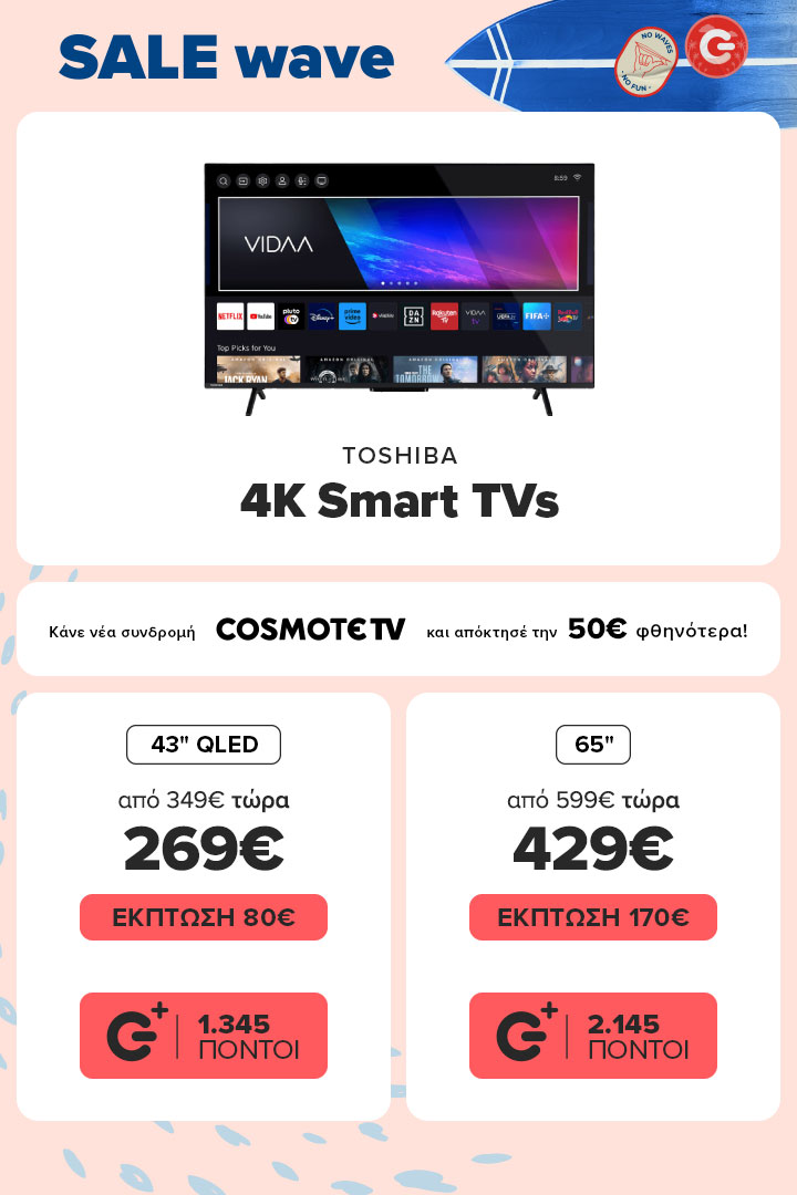 Toshiba 4K Smart TVs