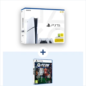 Playstation 5 Slim 1TB + Dualsense + EA Sports FC26 - PS5