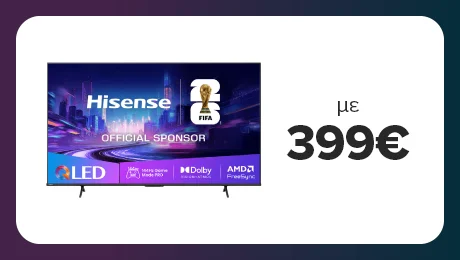 Hisense QLED 4K TV 120Hz 50E7Q PRO σε σοβαρή τιμή!