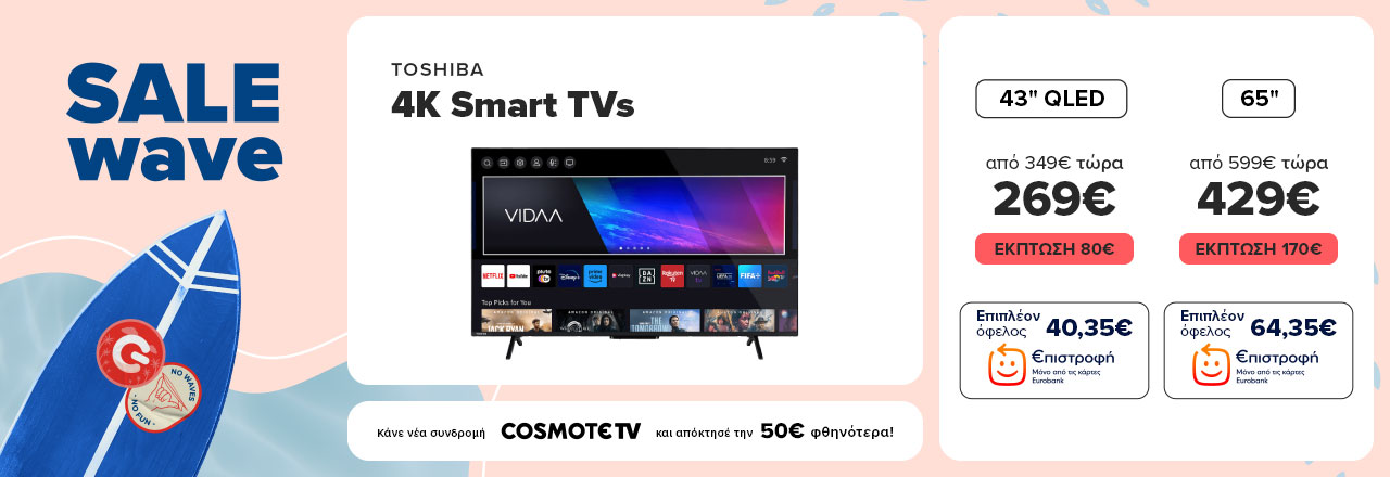 Toshiba 4K Smart TVs 