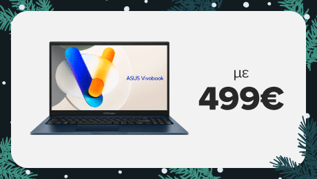 ASUS Vivobook 15.6'' για τον τέλειο συνδυασμό απόδοσης και στυλ.