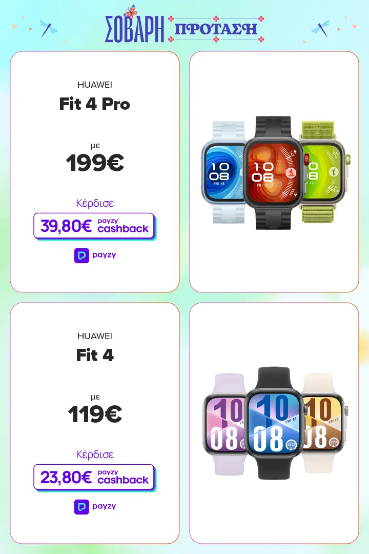 HUAWEI Fit 4 pro & Fit 4