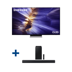 Samsung 4K OLED TV QE65S90F- 1TB + Samsung SoundbarHW-B450F/EN