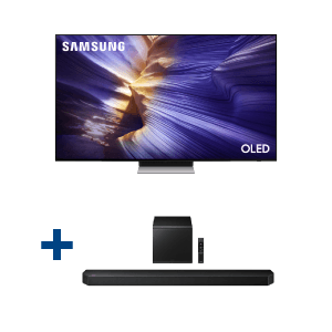 Samsung 4K OLED TV QE65S90F + Samsung Dolby Atmos HW-Q990F/EN