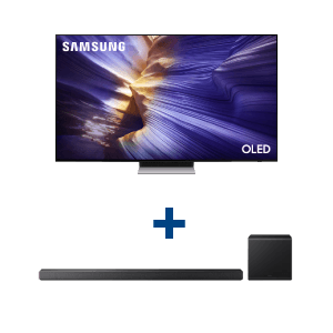Samsung 4K OLED TV QE65S90F + Samsung Dolby Atmos HW-QS700F/EN