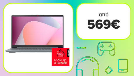 Laptops Ryzen 7 & i7 για multitasking χωρίς όρια.