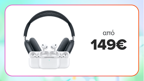 AirPods παίζει. -20% με Payzy!