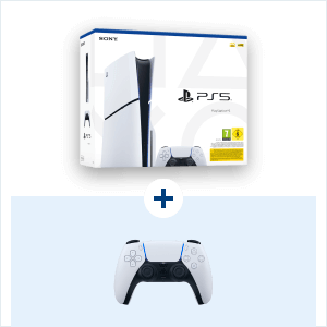 Playstation 5 Slim - 1TB + Dualsense Wireless Controller
