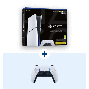 Playstation 5 Slim Digital Edit – 825GB + Dualsense Wireless Controller