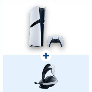 Playstation 5 Pro + Pulse Elite Wireless Headset White