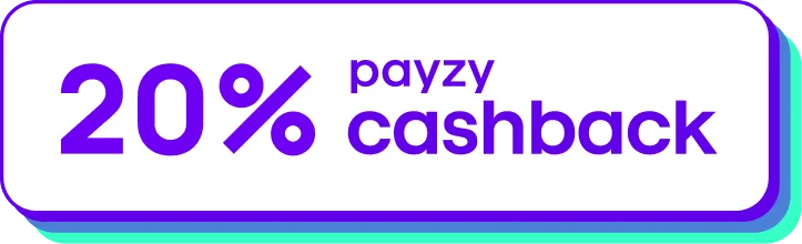 20% payzy cashback