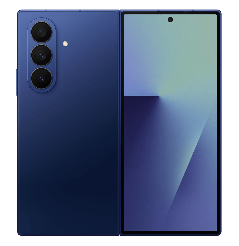 Galaxy Z Fold7 κινητό σε μπλε χρώμα