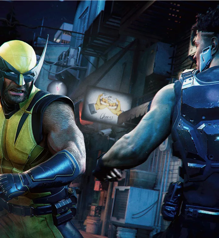 O Wolverine βρίσκεται σε μία έντονη σκηνή μάχης.