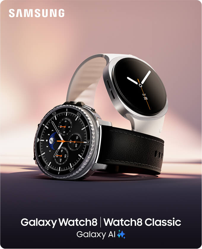 Τα νέα Samsung Watch8 και Watch8 Classic ήρθαν στον Γερμανό. Απόκτησέ τα.