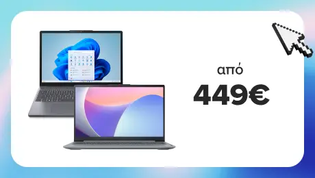 Ανακάλυψε τα top Lenovo laptops από 449 ευρώ!