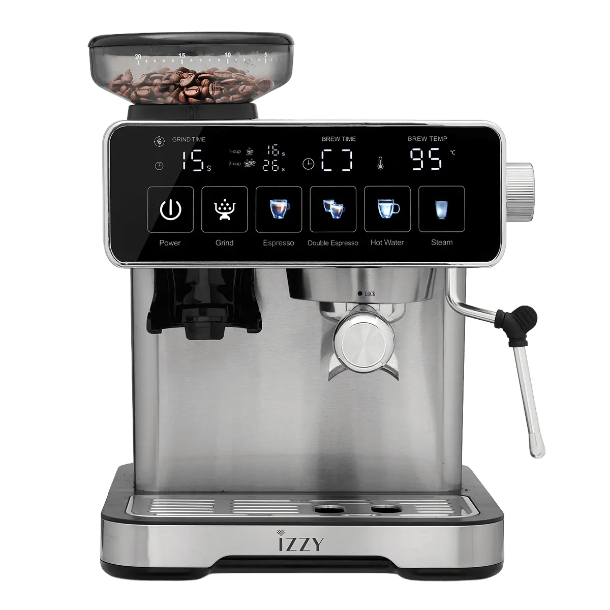 Χειροκίνητη καφετιέρα espresso IZZY IZ6026 για ζεστό ή κρύο καφέ