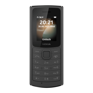 NOKIA 110 Dual 4G Μαύρο Κινητό Τηλέφωνο
