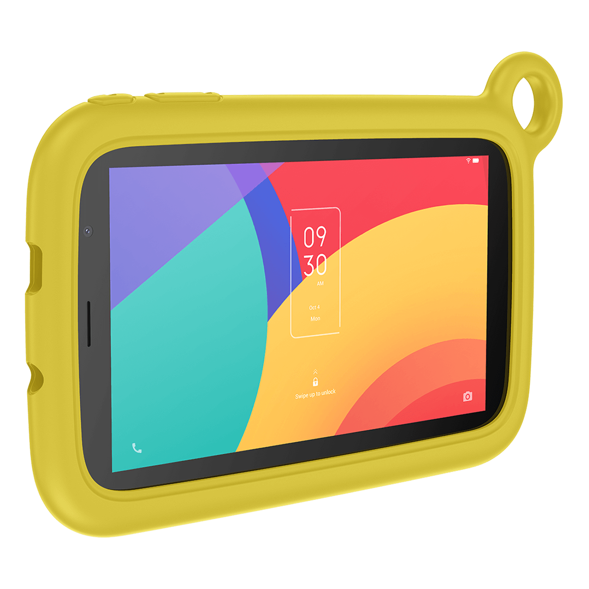 ALCATEL 1T 7 7'' Wi-Fi 2GB/ 32GB Παιδικό Tablet με Θήκη Σιλικόνης Bumper Κίτρινη