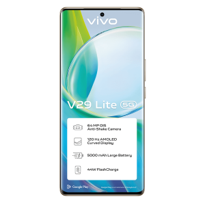 VIVO V29 Lite Dual 5G 8GB/ 128GB Flare Black Smartphone