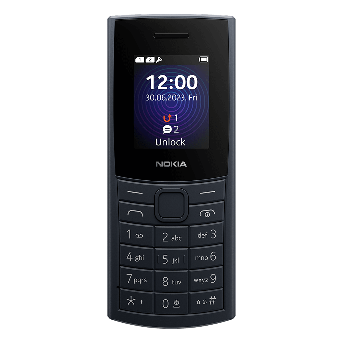 NOKIA 110 (2023) Dual 4G Μπλε Κινητό Τηλέφωνο