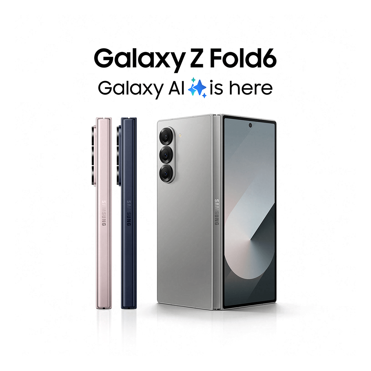 SAMSUNG Galaxy Z Fold6 Dual 5G 12GB/ 512GB Ασημί Smartphone - 2