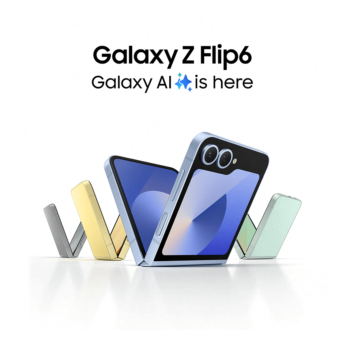 SAMSUNG Galaxy Z Flip6 Dual 5G 12GB/ 512GB Μπλε Smartphone - 2
