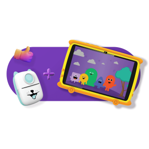 KIDDOBOO 8'' Wi-Fi 3GB/ 64GB Παιδικό Tablet + Εκτυπωτής