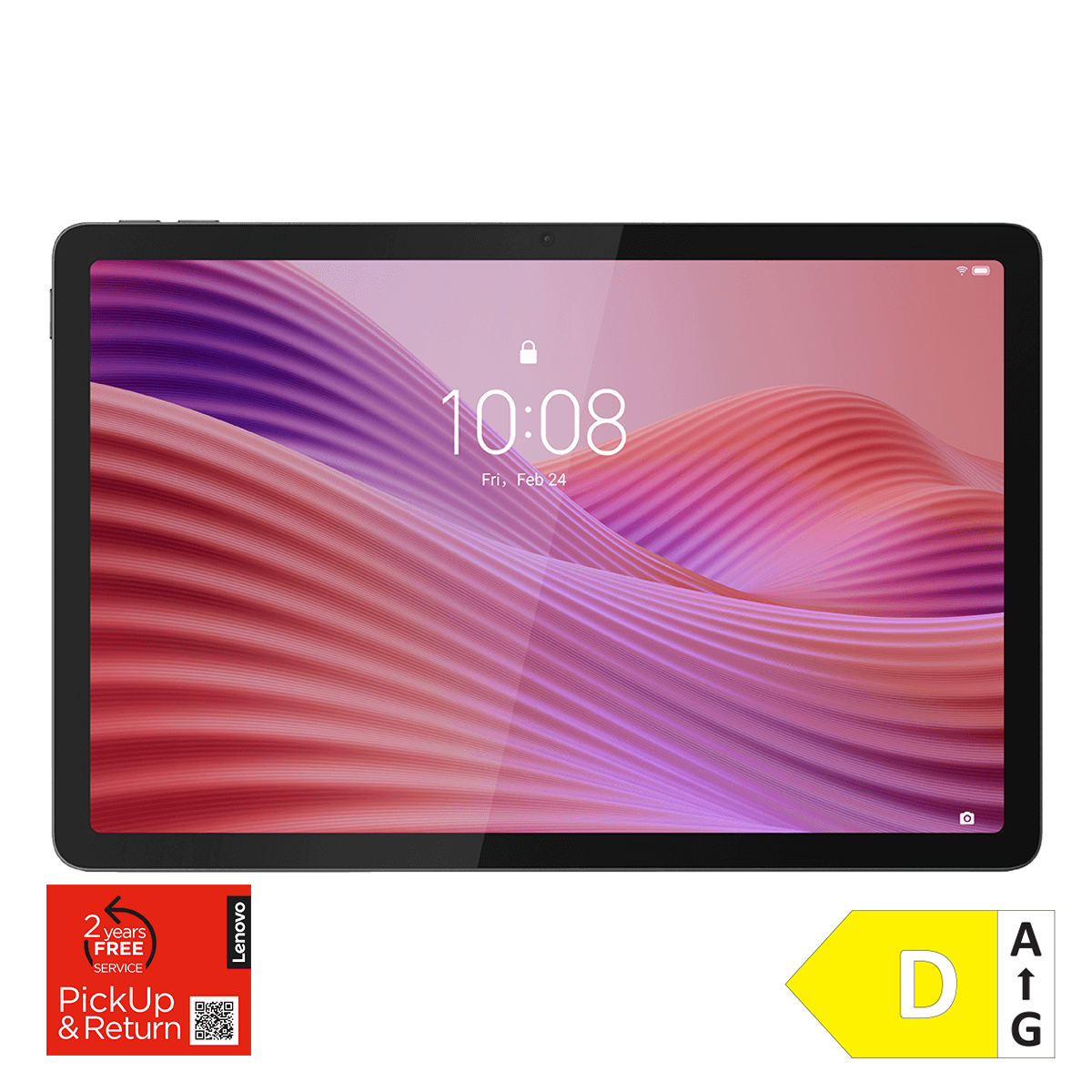 LENOVO Tab 10.1'' WiFi 4GB/64GB Γκρι Tablet + Case