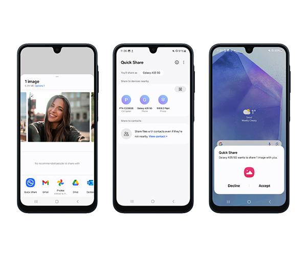 SAMSUNG Galaxy A16 Quick Share