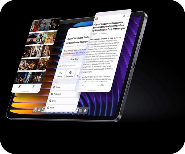 XIAOMI Pad 7 workstation mode