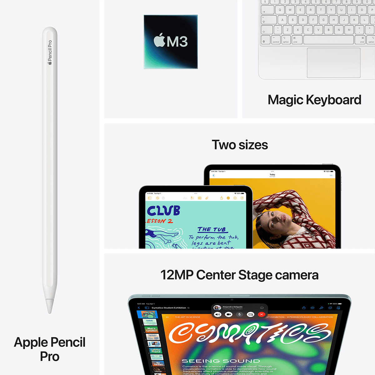 APPLE iPad Air (M3) 11'' Wi-Fi + Cellular 512GB Starlight - 4