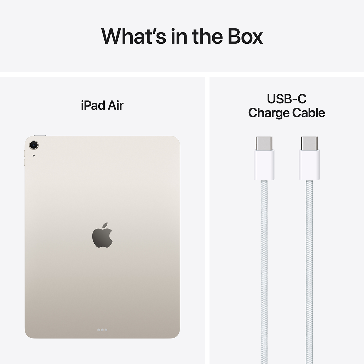 APPLE iPad Air (M3) 11'' Wi-Fi + Cellular 512GB Starlight - 5