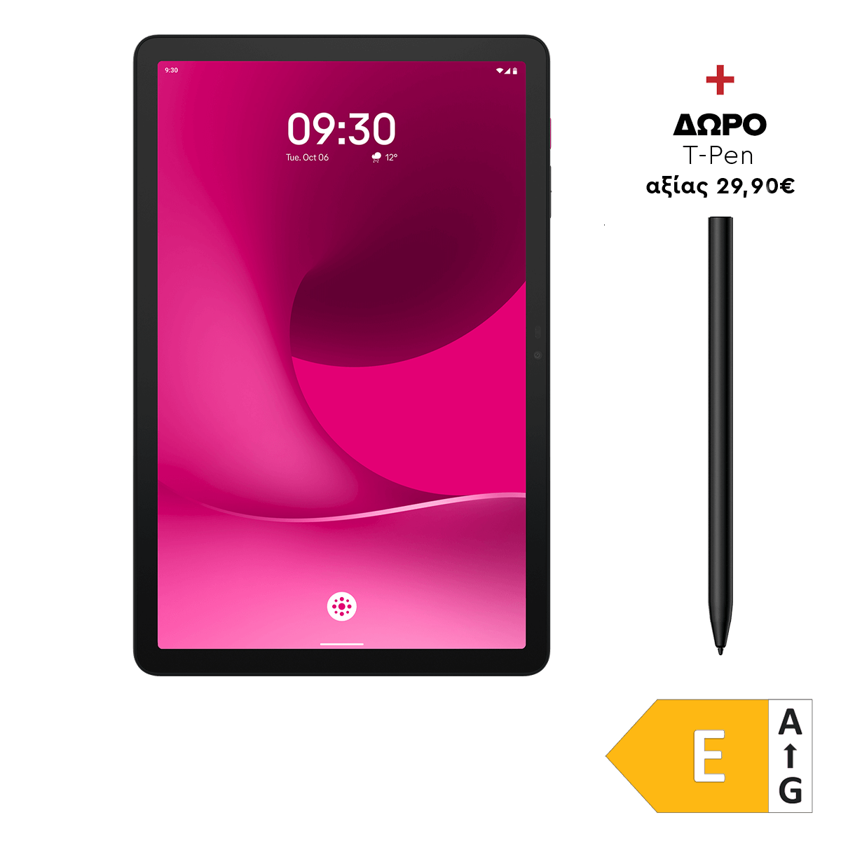 T Tablet 2 5G 10.1'' 6GB/ 128GB Black Tablet