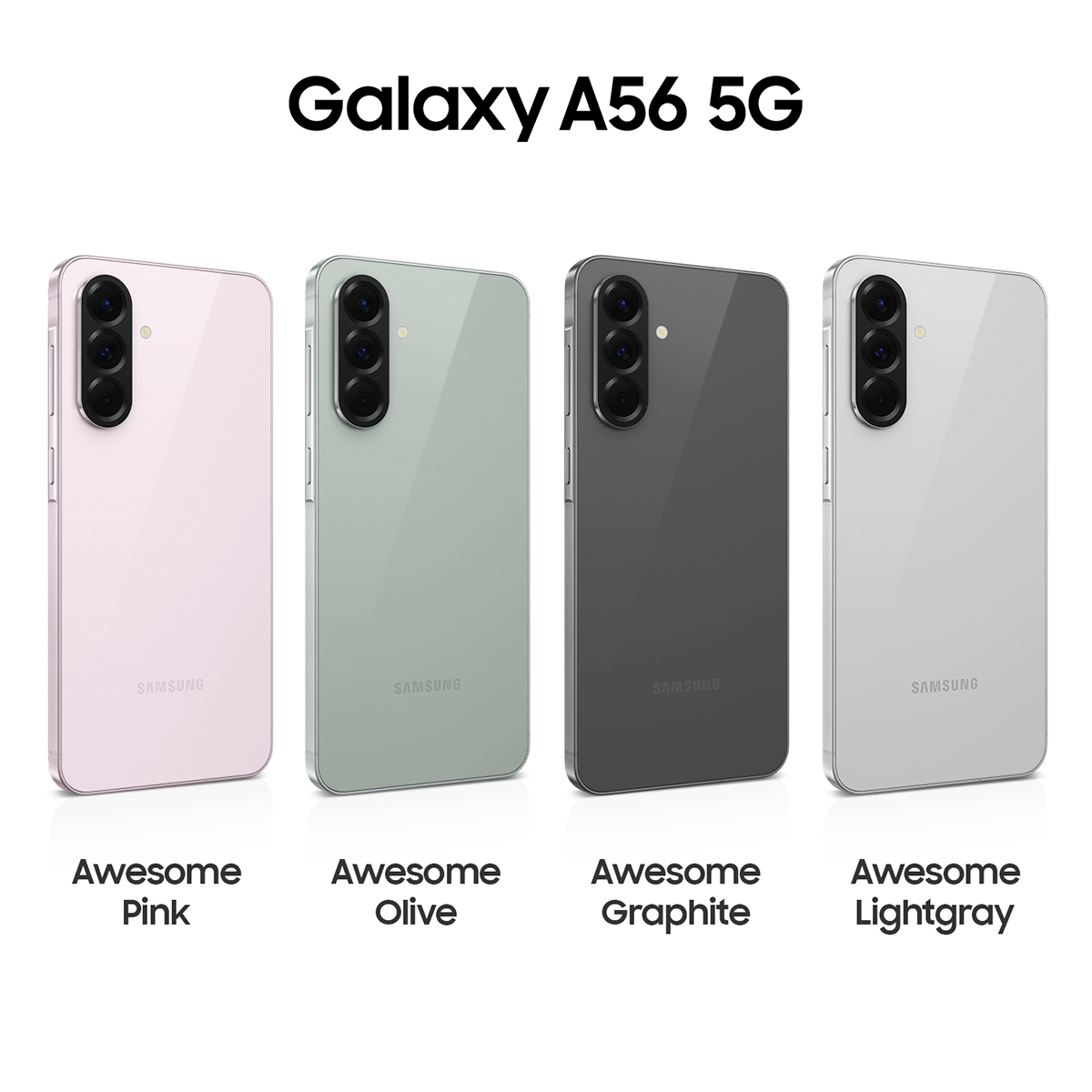 SAMSUNG Galaxy A56 Dual 5G 8GB/ 256GB Awesome Graphite Smartphone - 2