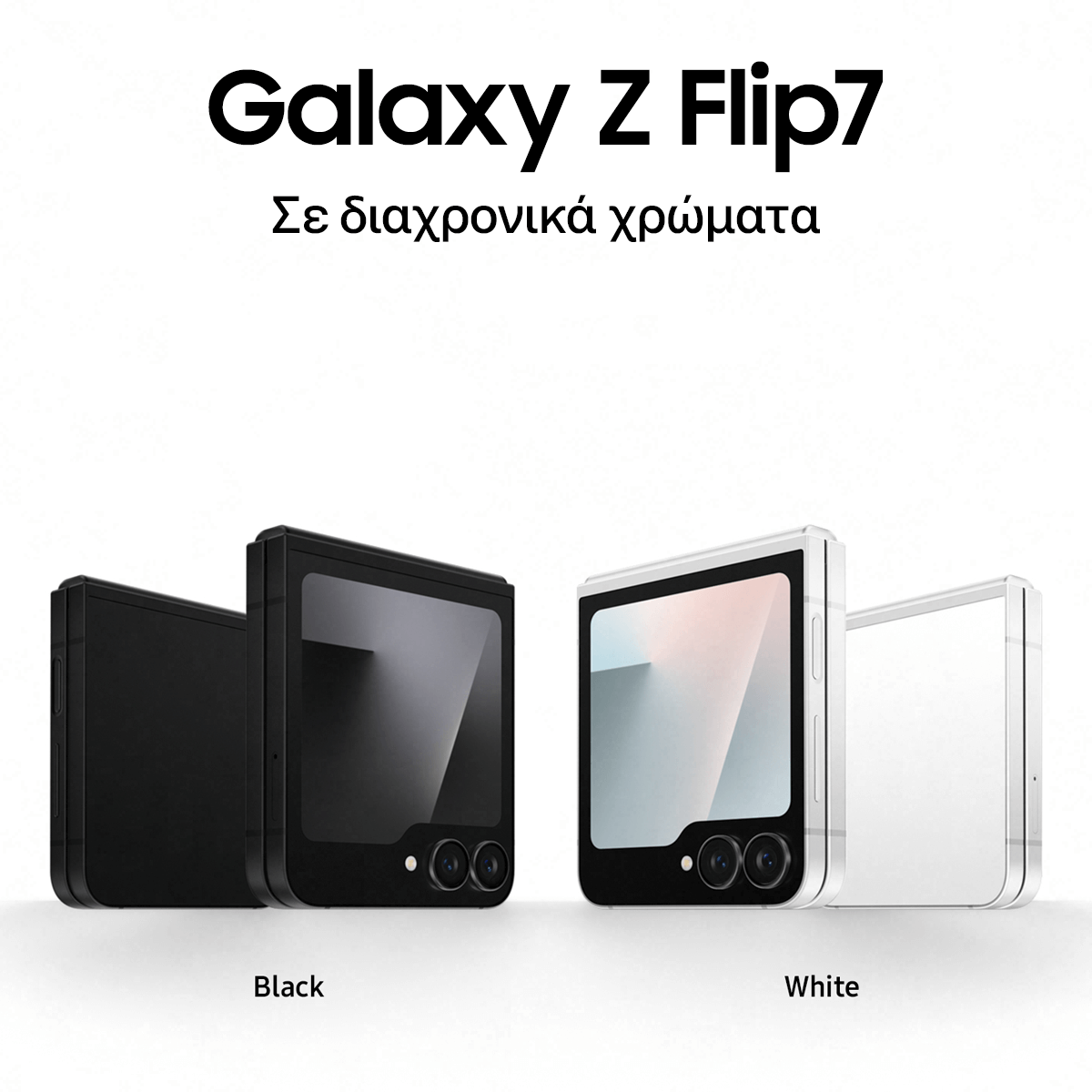 SAMSUNG Galaxy Z Flip7 FE Dual 5G 8GB/ 128GB Black Smartphone - 2