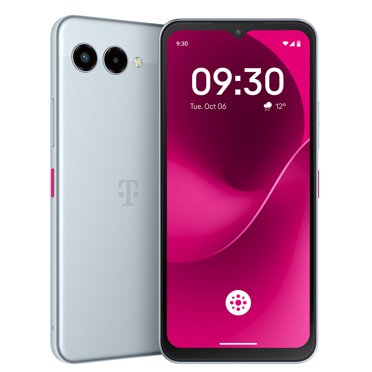 T Phone 3 Dual 5G 6GB/128GB Ice Silver Smartphone - 2
