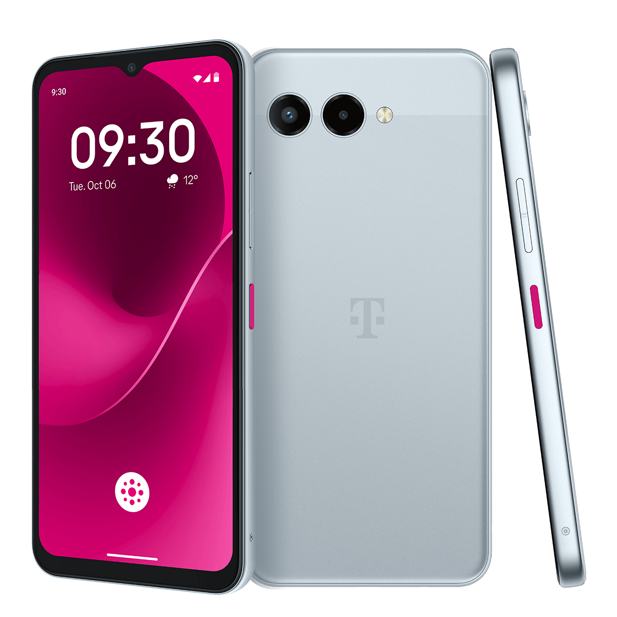 T Phone 3 Dual 5G 6GB/128GB Ice Silver Smartphone - 3