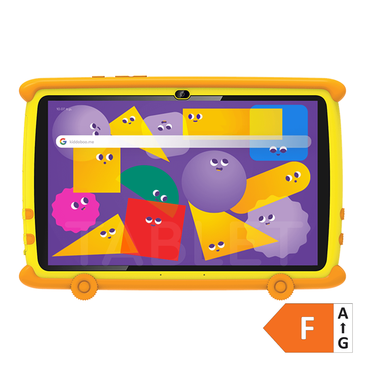 KIDDOBOO Tab Eight Gen2 8'' Wi-Fi 4GB/ 64GB Yellow Παιδικό Tablet