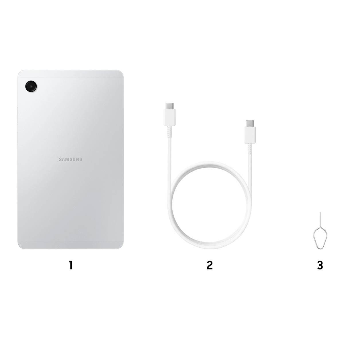 SAMSUNG Galaxy Tab A11 8.7'' Wi-Fi 4GB/ 64GB Silver Tablet - 4