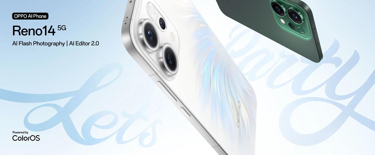 OPPO Reno14 5G smartphone