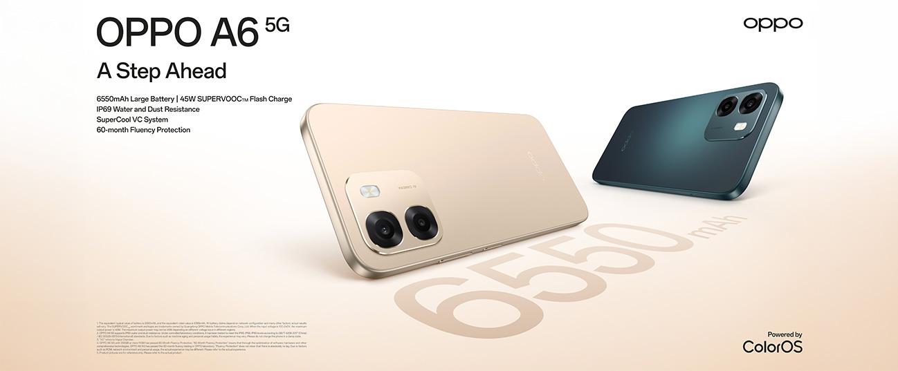 OPPO A6 Dual 5G Smartphone