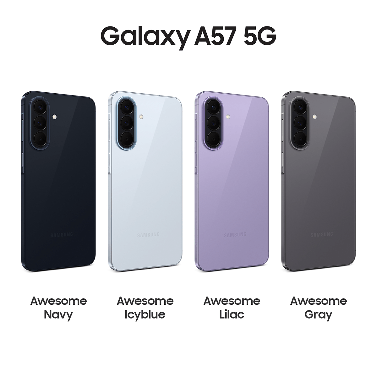 SAMSUNG Galaxy A57 5G 8GB/128GB Awesome Gray Smartphone - 2
