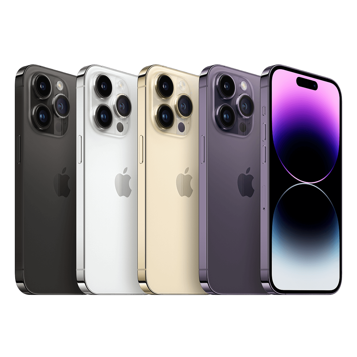 Refurbished iPhone 14 Pro Max Dual 5G 128GB Grade B Black - 5