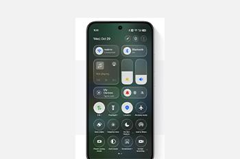 Realme 16 Air Dual 5G Misty Glass Control Center