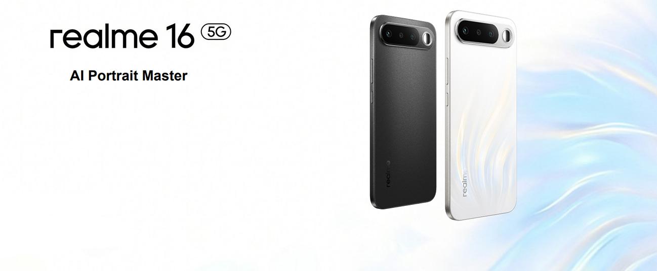 Realme 16 Air Dual 5G 8GB/ 256GB Black Smartphone