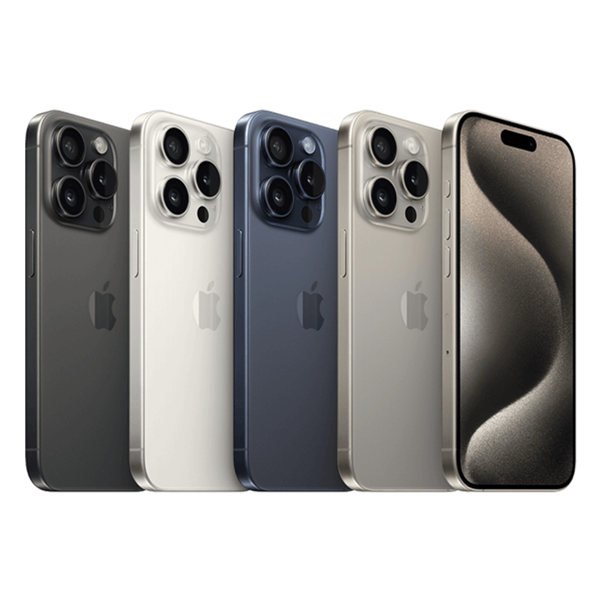 Refurbished iPhone 15 Pro Dual 5G 128GB Grade B Blue Titanium - 5